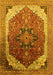 Oriental Yellow Industrial Rug, urb2106yw