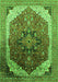 Oriental Green Industrial Rug, urb2106grn