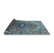 Sideview of Oriental Light Blue Industrial Rug, urb2107lblu