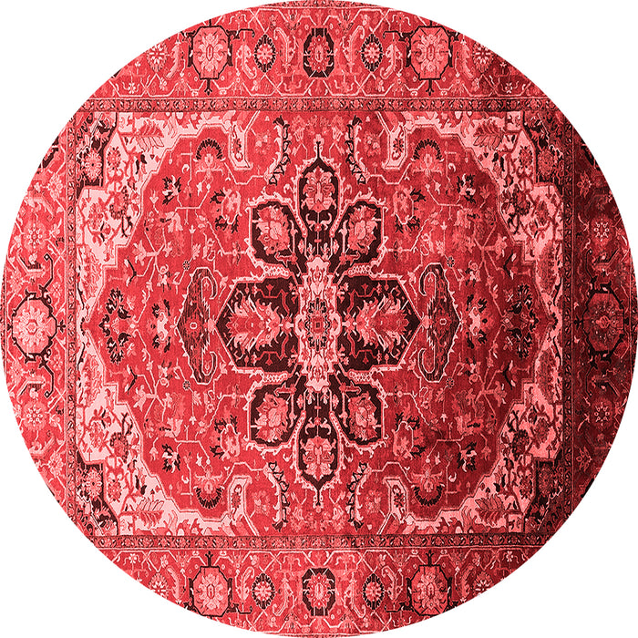 Oriental Red Industrial Rug, urb2107red