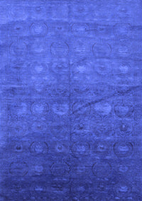 Oriental Blue Industrial Rug, urb2108blu