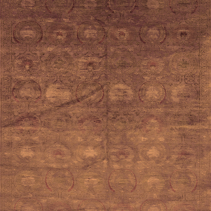 Oriental Orange Industrial Rug, urb2108org