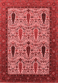 Oriental Red Industrial Rug, urb2109red