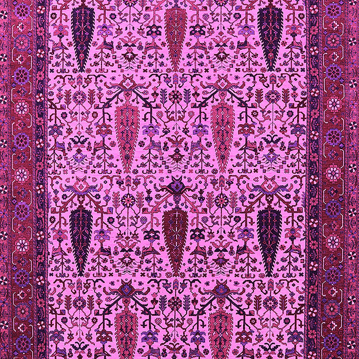 Oriental Pink Industrial Rug, urb2109pnk
