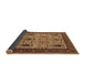 Sideview of Oriental Brown Industrial Rug, urb2109brn