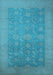 Oriental Light Blue Industrial Rug, urb2110lblu