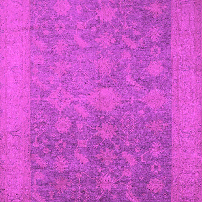 Machine Washable Oriental Pink Industrial Rug, wshurb2110pnk