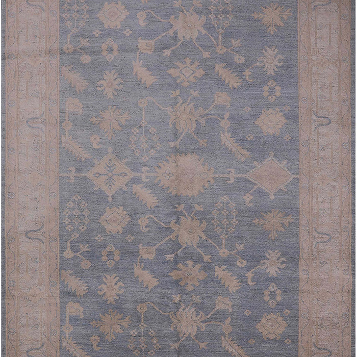 Mid-Century Modern Pink Oriental Rug, urb2110