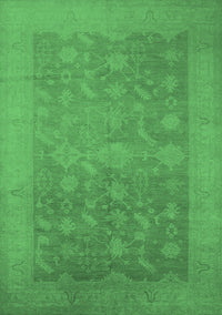 Oriental Emerald Green Industrial Rug, urb2110emgrn