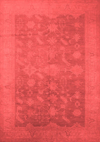 Oriental Red Industrial Rug, urb2110red