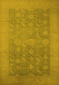 Oriental Yellow Industrial Rug, urb2110yw