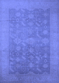 Oriental Blue Industrial Rug, urb2110blu