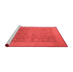 Industrial Red Washable Rugs