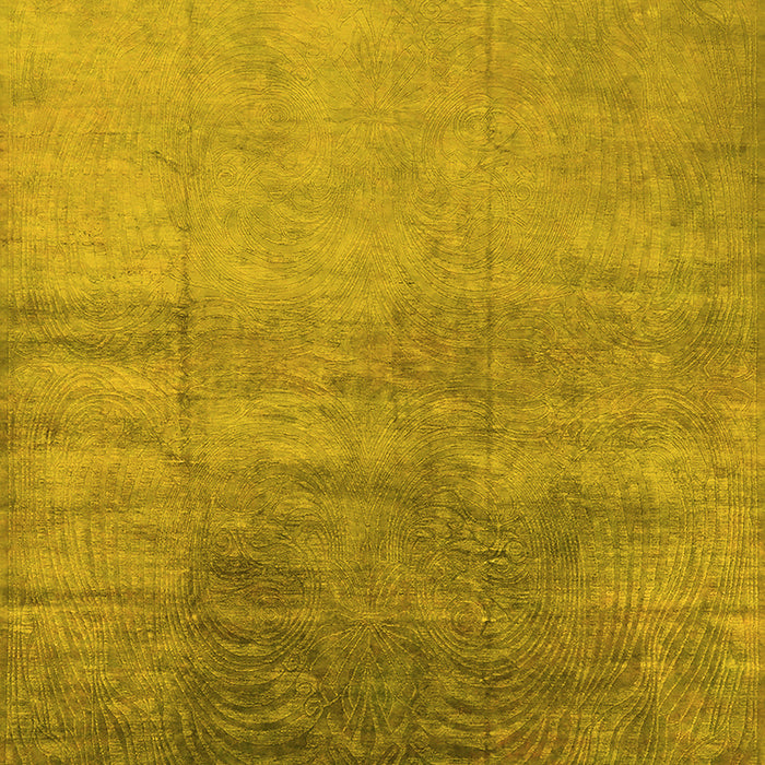 Oriental Yellow Industrial Rug, urb2111yw