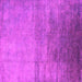 Square Machine Washable Oriental Pink Industrial Rug, wshurb2111pnk