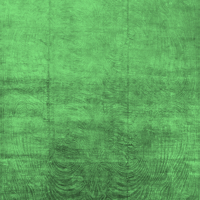 Oriental Emerald Green Industrial Rug, urb2111emgrn