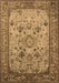 Oriental Brown Industrial Rug, urb2112brn