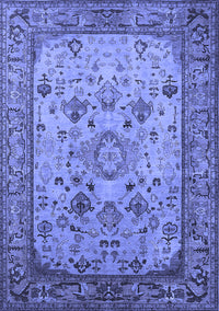 Oriental Blue Industrial Rug, urb2112blu