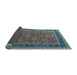 Sideview of Oriental Light Blue Industrial Rug, urb2113lblu