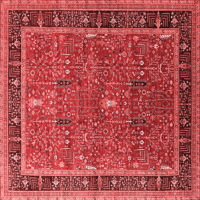 Oriental Red Industrial Rug, urb2113red