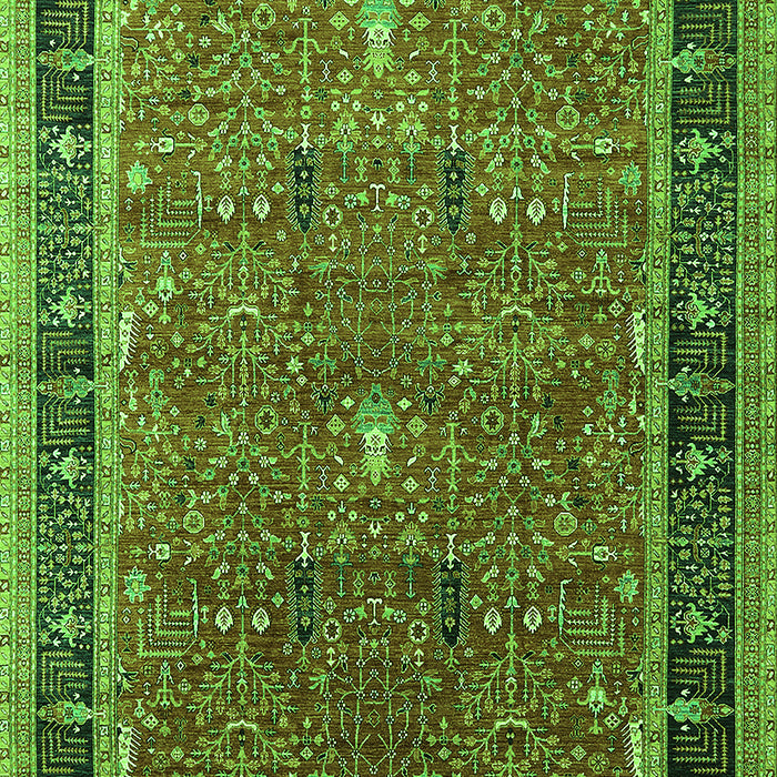 Oriental Green Industrial Rug, urb2113grn