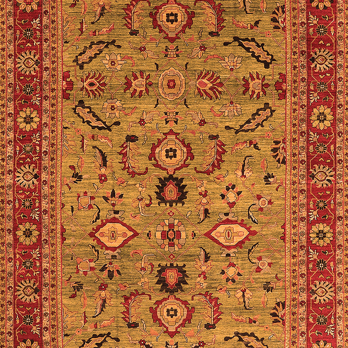 Machine Washable Oriental Orange Industrial Area Rugs, wshurb2114org
