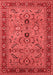 Oriental Red Industrial Area Rugs