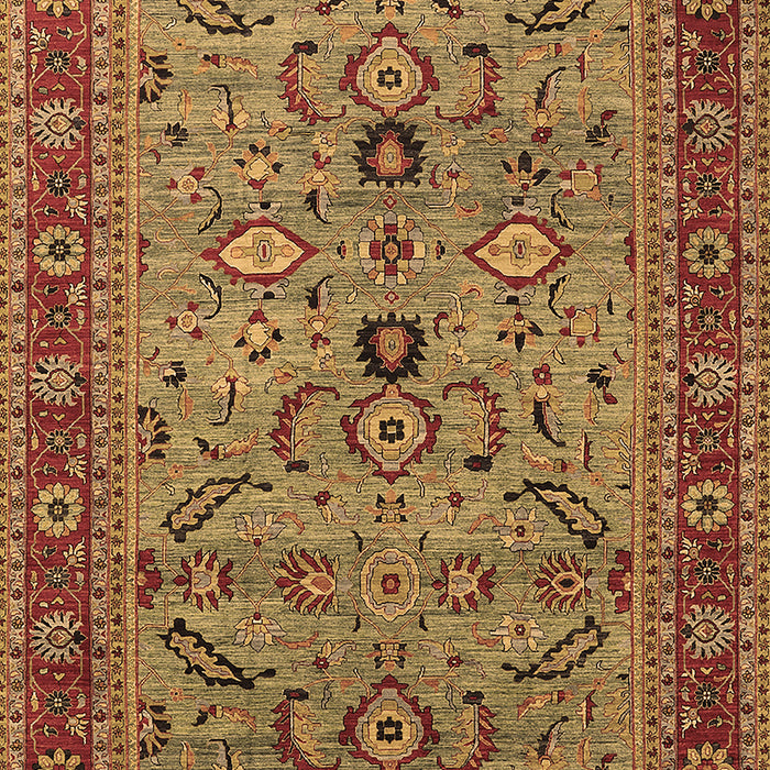 Oriental Brown Industrial Rug, urb2114brn