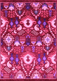 Oriental Pink Industrial Rug, urb2115pnk