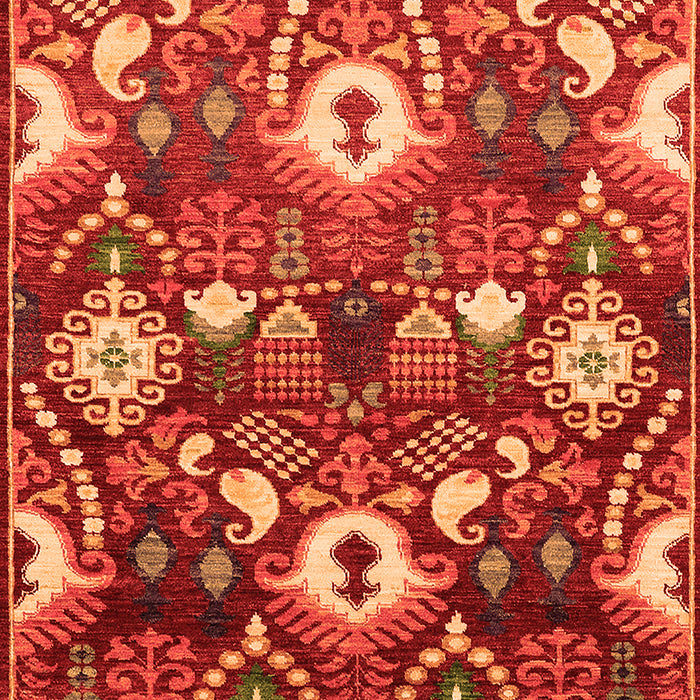 Machine Washable Oriental Orange Industrial Area Rugs, wshurb2115org
