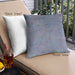 Front View of Mid-Century Modern Urban Square Columbia Blue Throw Pillow, 18 inch by 18 inch, pwurb2116