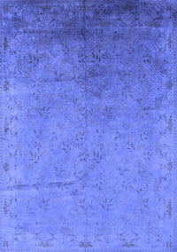 Oriental Blue Industrial Rug, urb2116blu