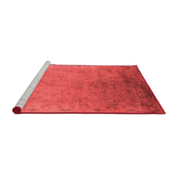 Industrial Red Washable Rugs