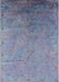 Mid-Century Modern Columbia Blue Oriental Rug, urb2116