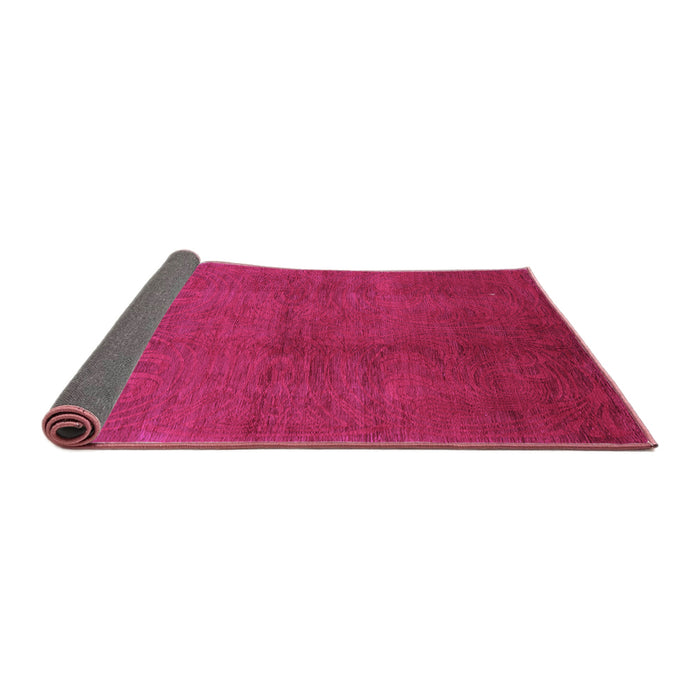 Sideview of Oriental Purple Industrial Rug, urb2117pur