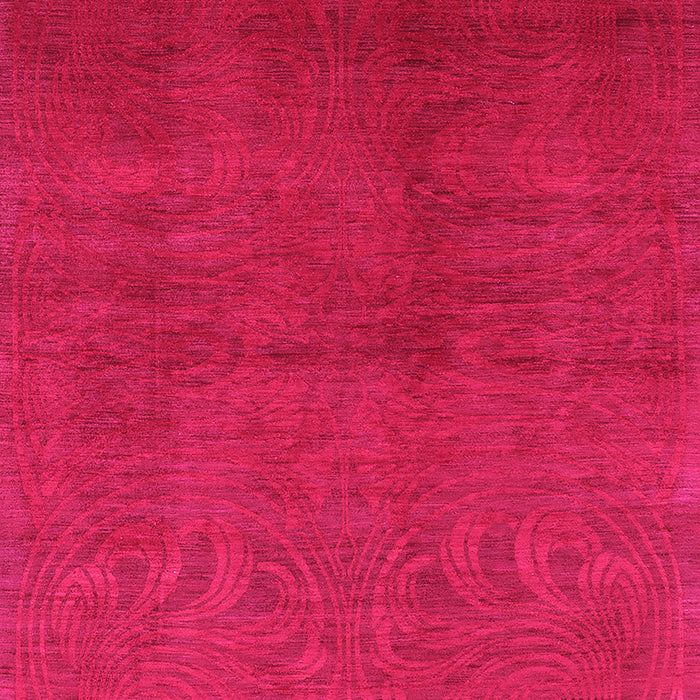Machine Washable Oriental Pink Industrial Rug, wshurb2117pnk