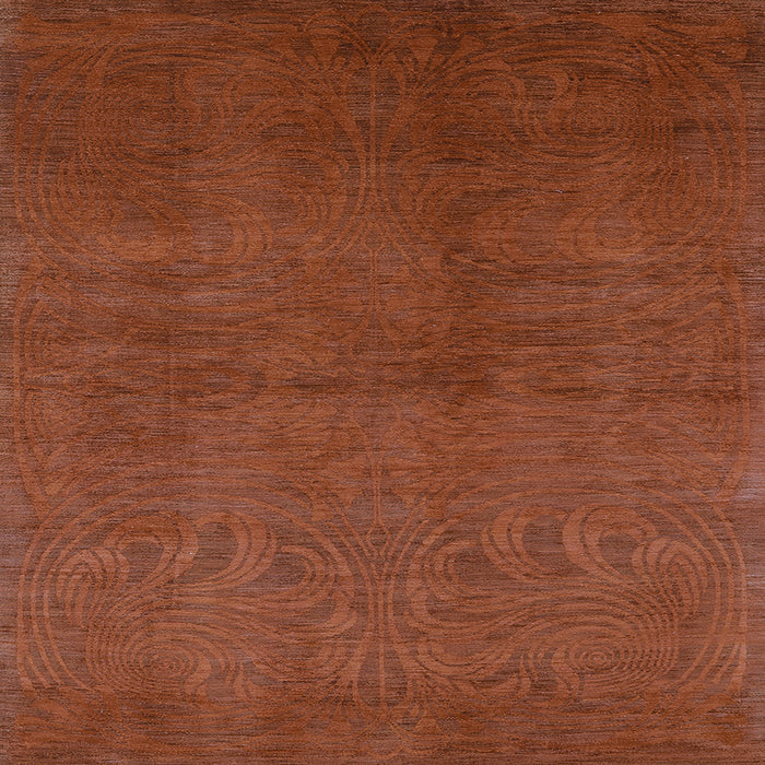 Square Oriental Light Blue Industrial Rug, urb2117lblu