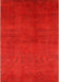 Mid-Century Modern Red Oriental Rug, urb2117