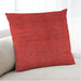 Lifestyle Image of Mid-Century Modern Urban Square Red Throw Pillow, 18 inch by 18 inch, pwurb2117