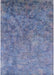 Machine Washable Industrial Modern Light Purple Blue Rug, wshurb2118