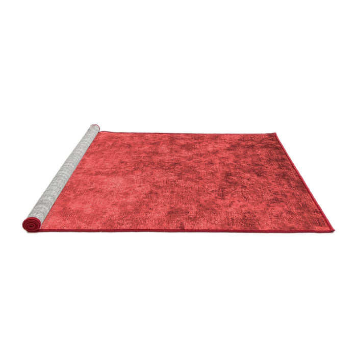 Industrial Red Washable Rugs
