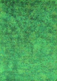 Oriental Green Industrial Rug, urb2118grn