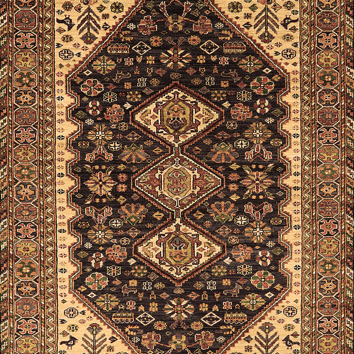 Oriental Brown Industrial Rug, urb2119brn