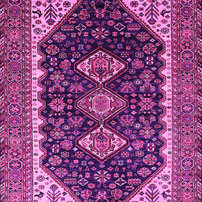 Oriental Pink Industrial Rug, urb2119pnk