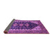 Sideview of Oriental Purple Industrial Rug, urb2119pur