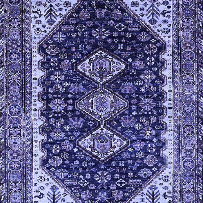 Oriental Blue Industrial Rug, urb2119blu