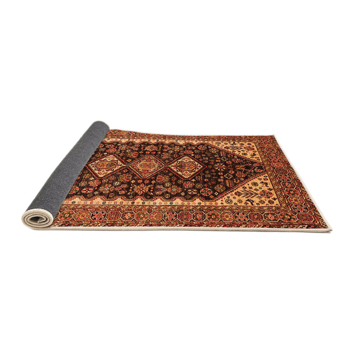 Sideview of Oriental Orange Industrial Rug, urb2119org