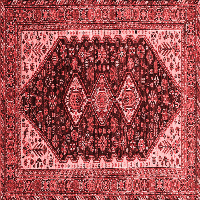 Oriental Red Industrial Rug, urb2119red