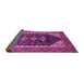 Sideview of Oriental Pink Industrial Rug, urb2119pnk