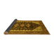 Sideview of Oriental Yellow Industrial Rug, urb2119yw